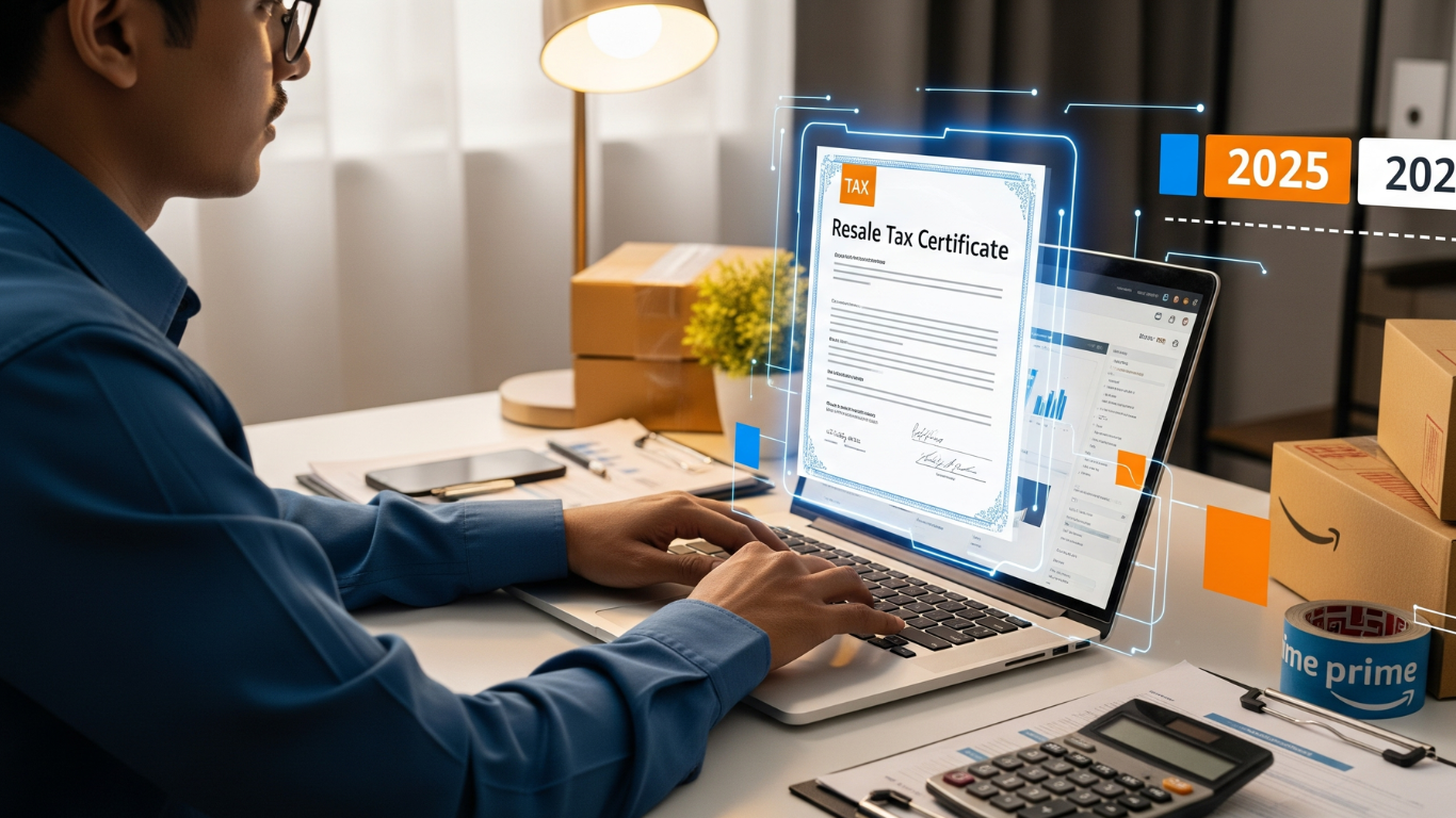 Resale tax certificate para Amazon y ecommerce