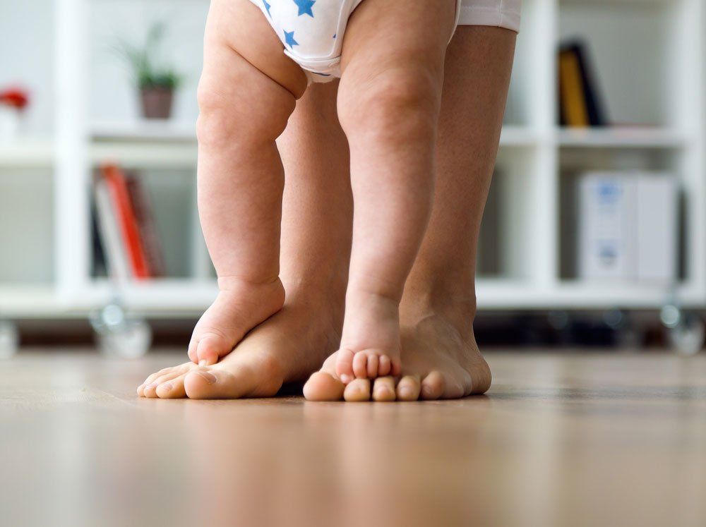 Picture Of Baby And Mother — Podiatry In Forster, NSW