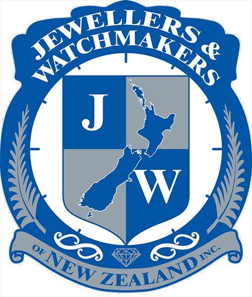 Jewellers and Watchmakers of New Zealand logo