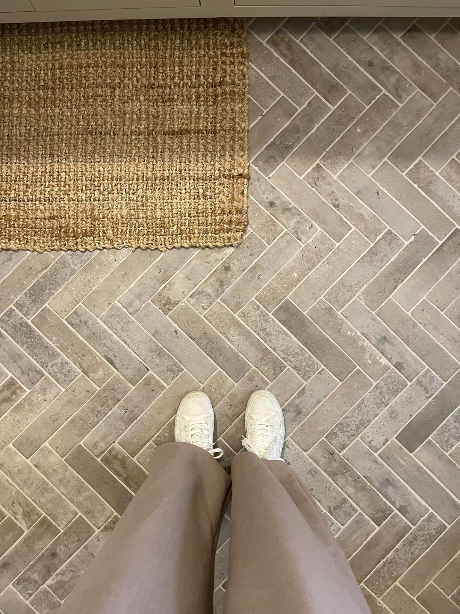 Tile Laundry room