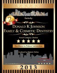 Award, Family Dentist, London, Kentucky, KY