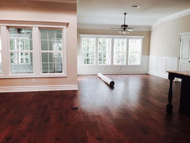 Dark Walnut Floor — Valdosta, GA — Executive Cleaning Services