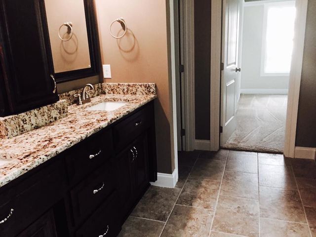 Granite Bathroom Countertop — Valdosta, GA — Executive Cleaning Services