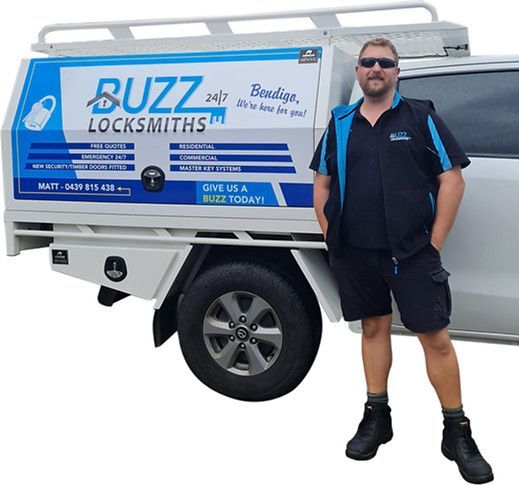 Book a Locksmith | Owner's Image with the Service Van | Bendigo, VIC