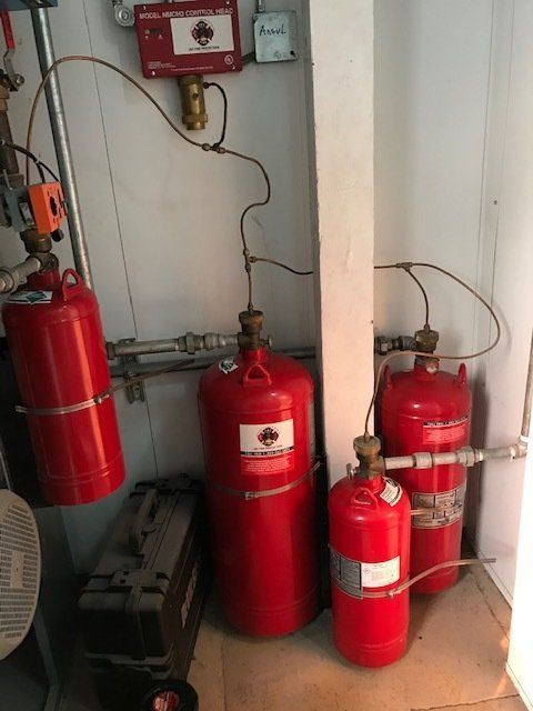 fire extinguishers