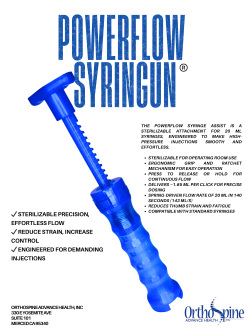 PowerFlow | OrthoSpine