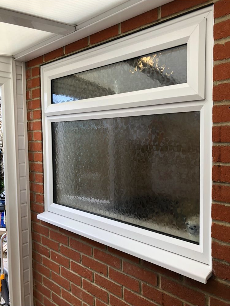Double glazed windows