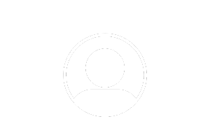 Faint outline of a generic user profile avatar icon on a white background