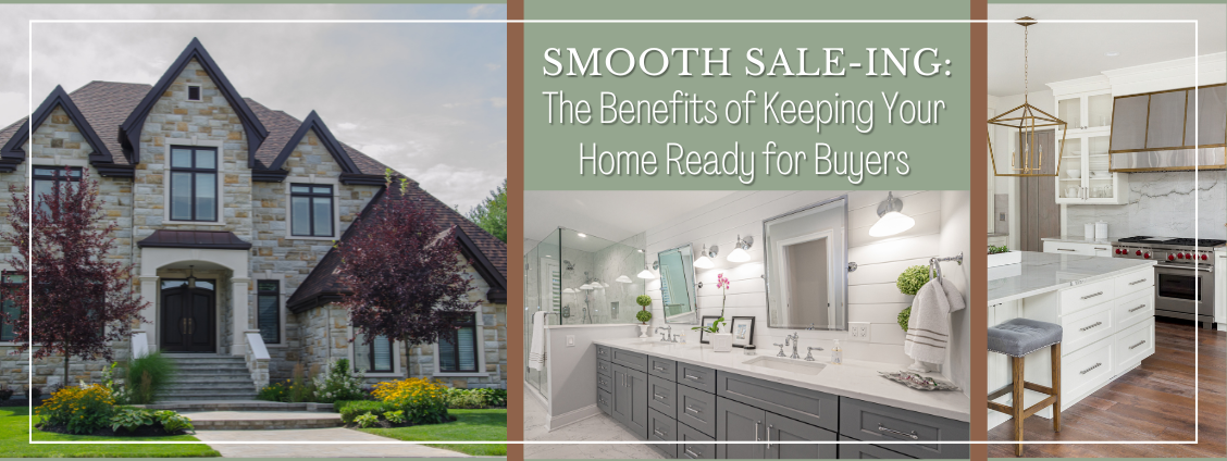A banner with a house, bathroom, and kitchen images, discussing 