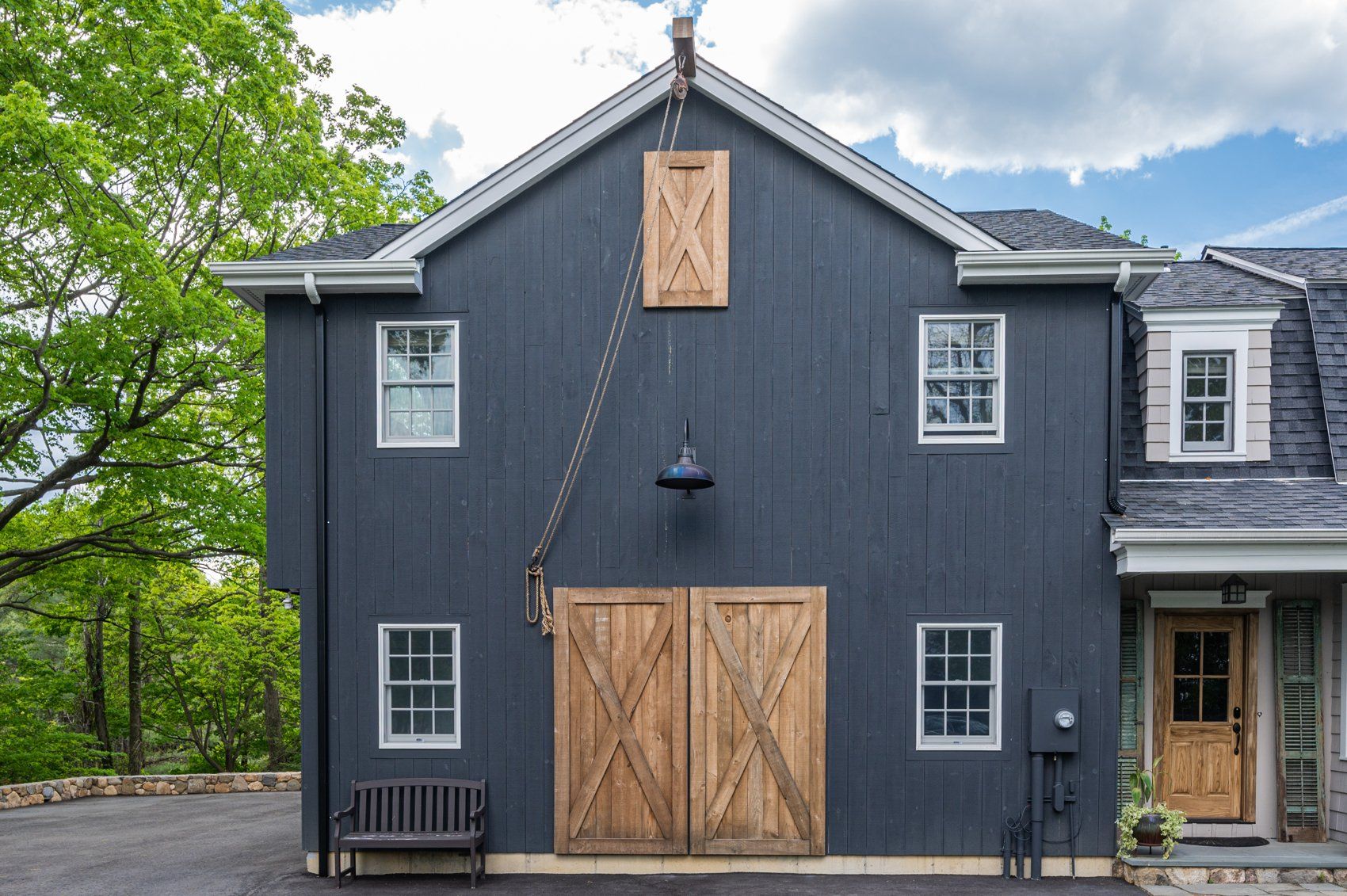 outdoor living space