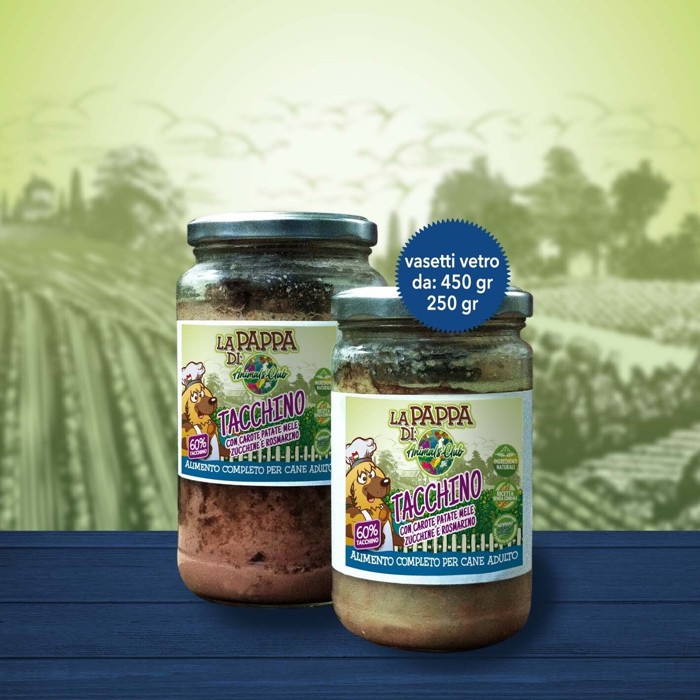 alimento umido a base di carne di pollo per cani