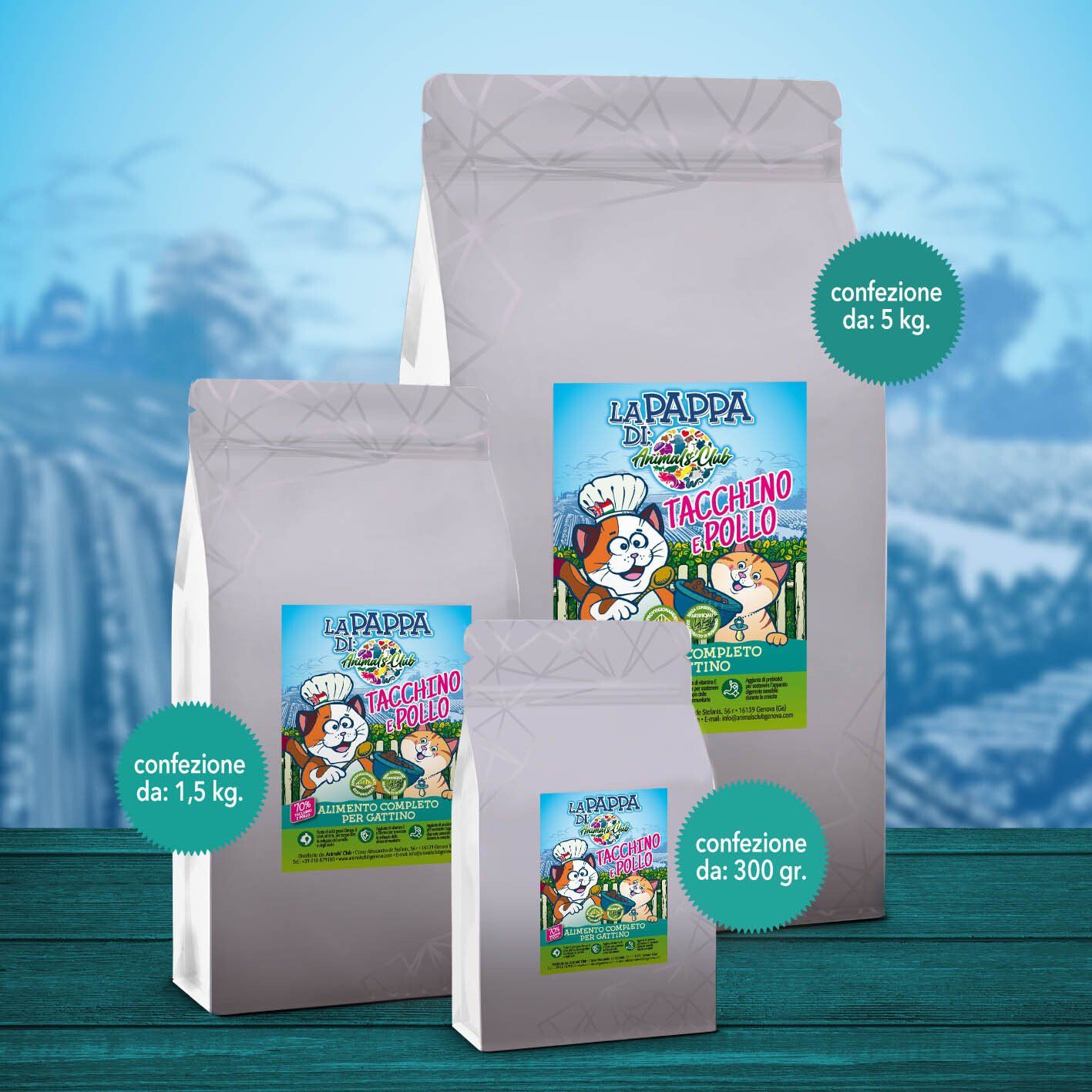 Pappa di Animals’ Club per gatti