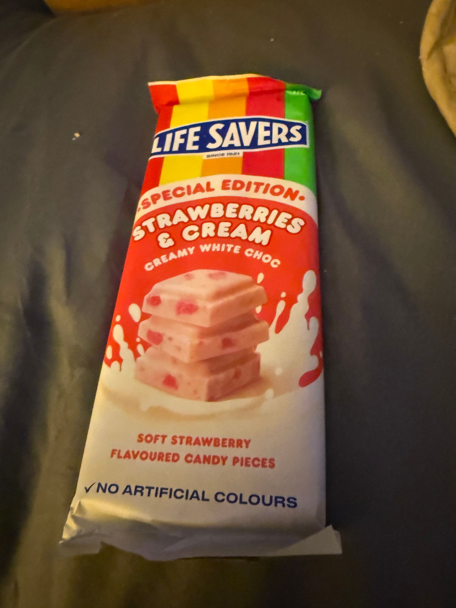 Strawberries Cream Chocolate Life Savers (Australia)