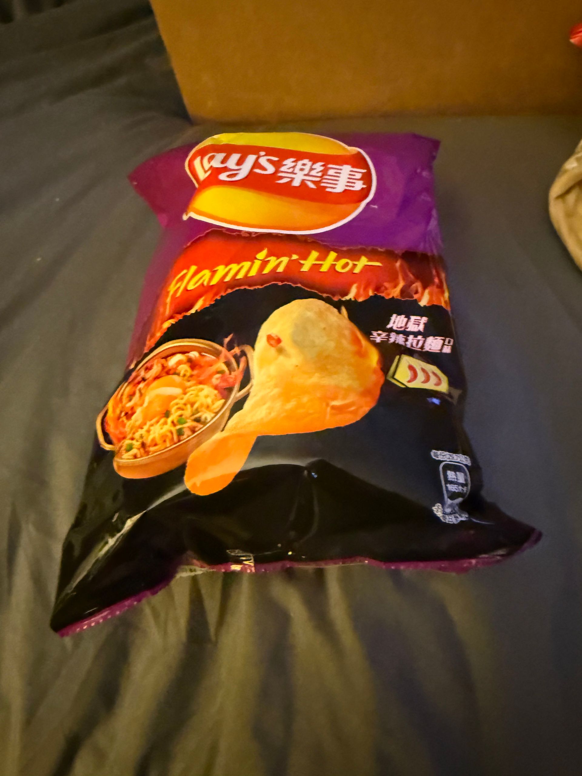 Spicy Korean Ramen Lay's (Taiwan)