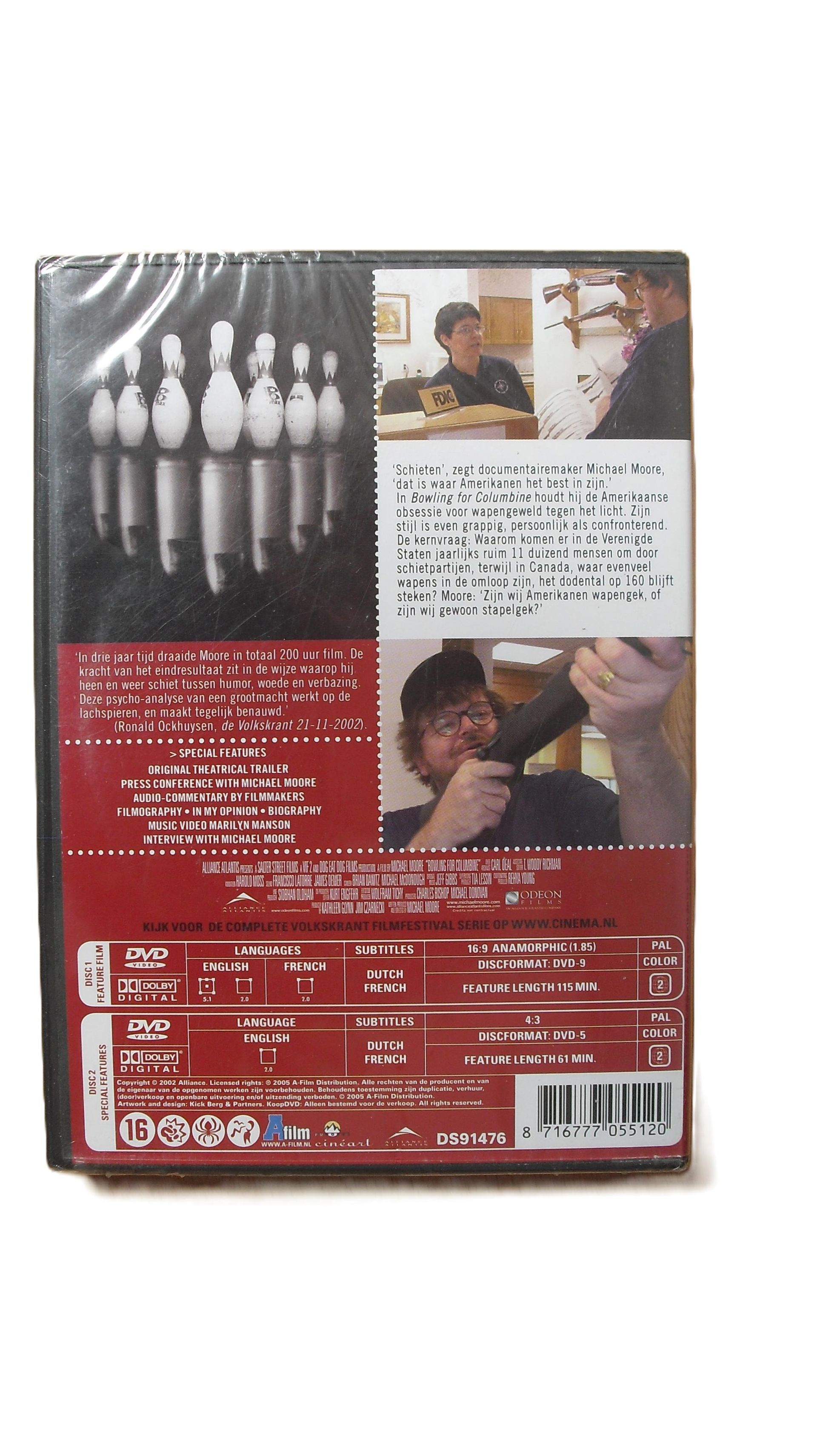 Volkskrant Filmfestival 06; Bowling For Columbine, 2 Disc Editie