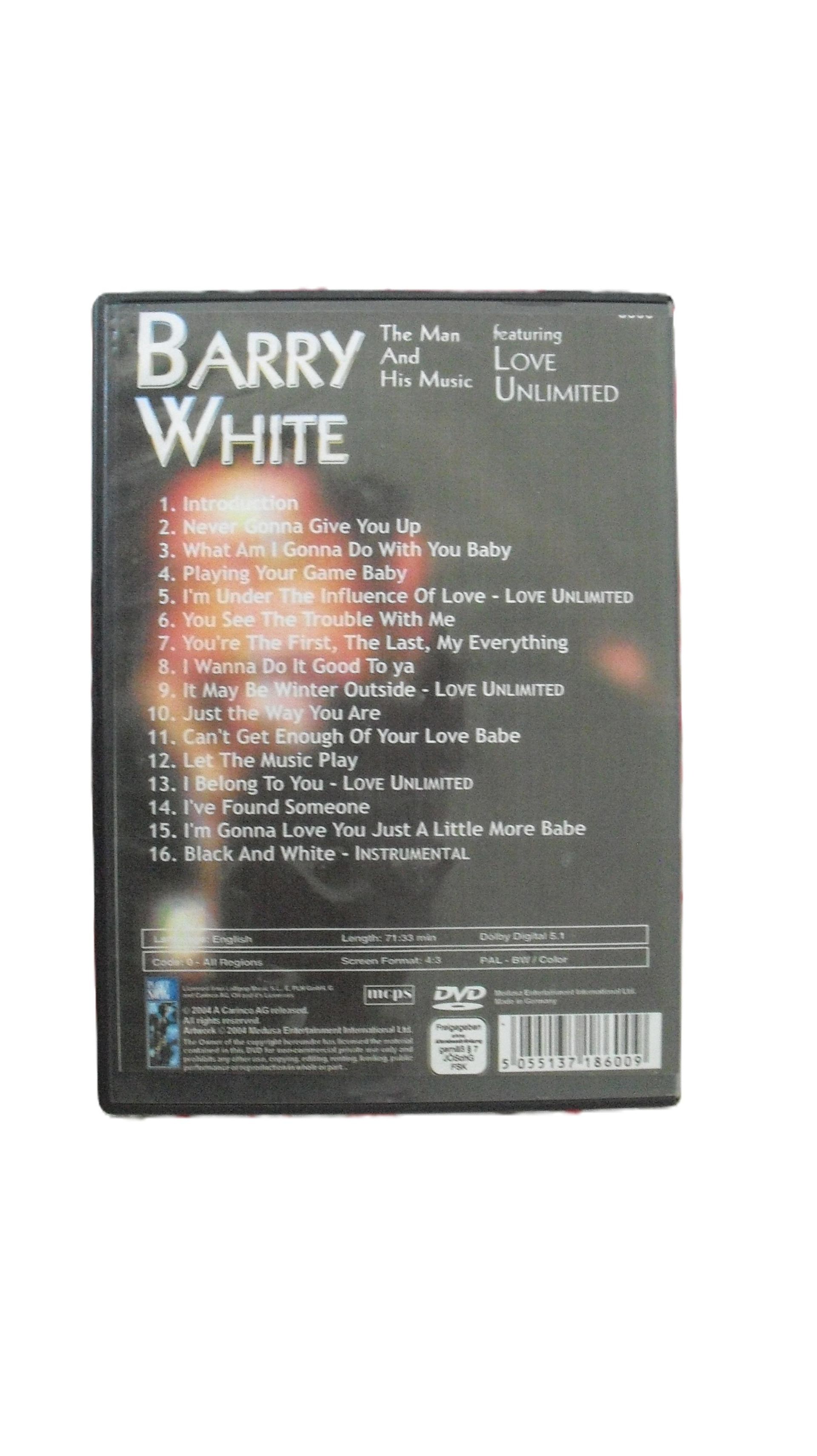 Barry White - The Man And His Music featuring Love Unlimited