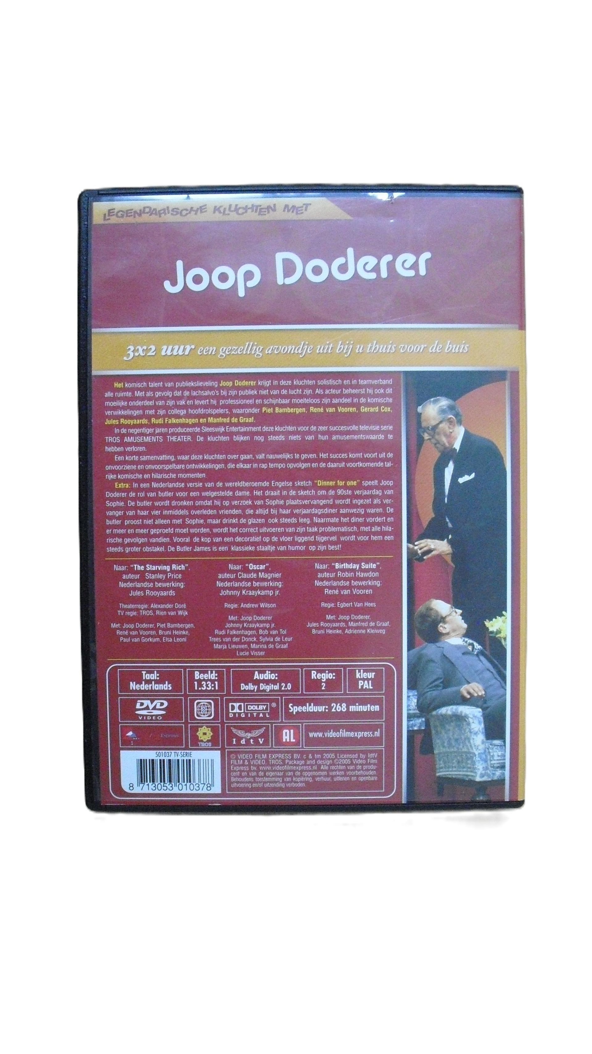 Legendarische kluchten met Joop Dodere, 3 DVD