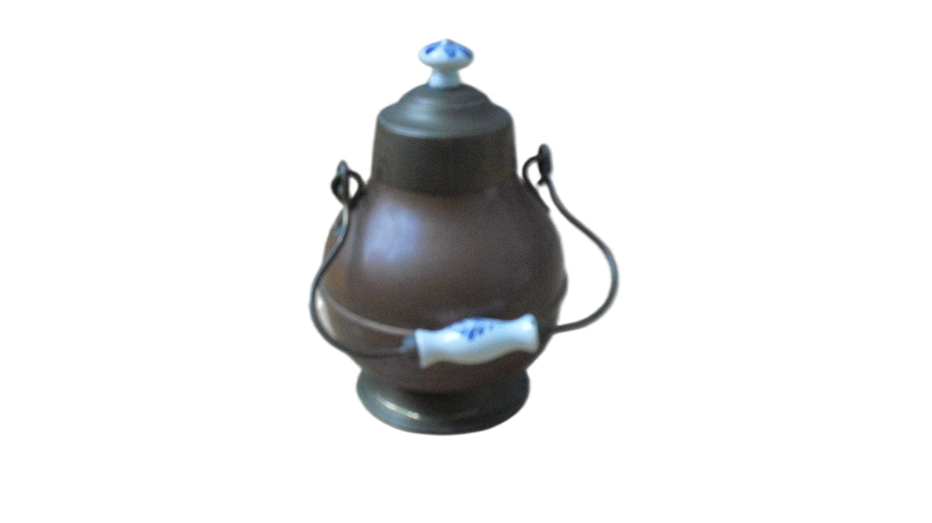 Vintage koperen pot