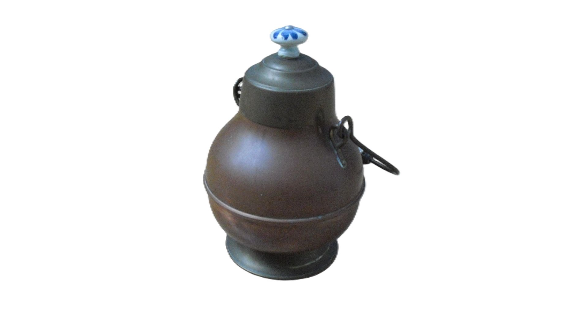 Vintage koperen pot