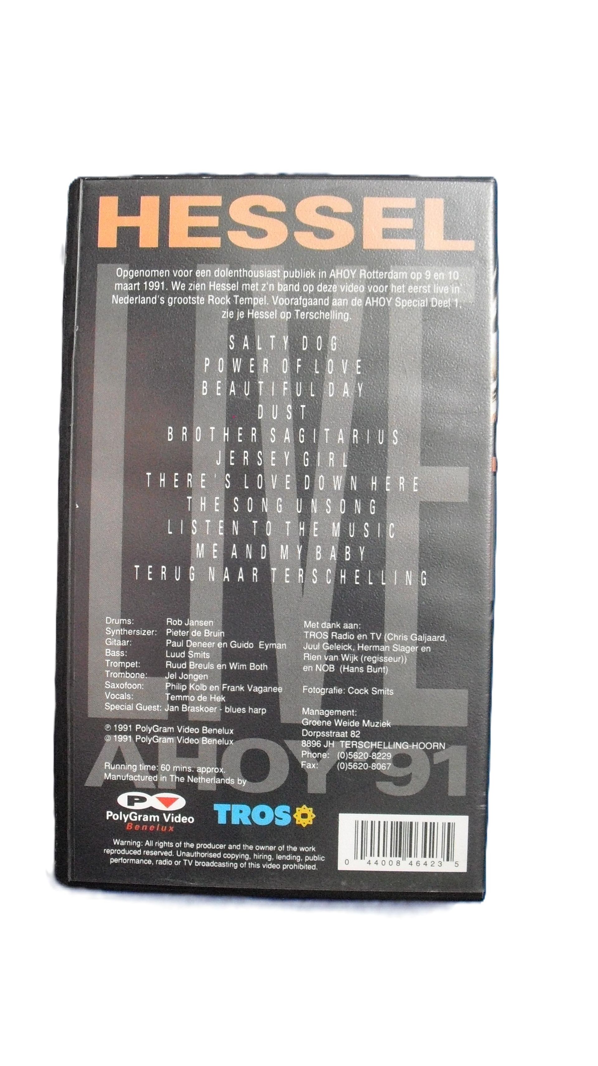 Hessel Live Ahoy '91 Live