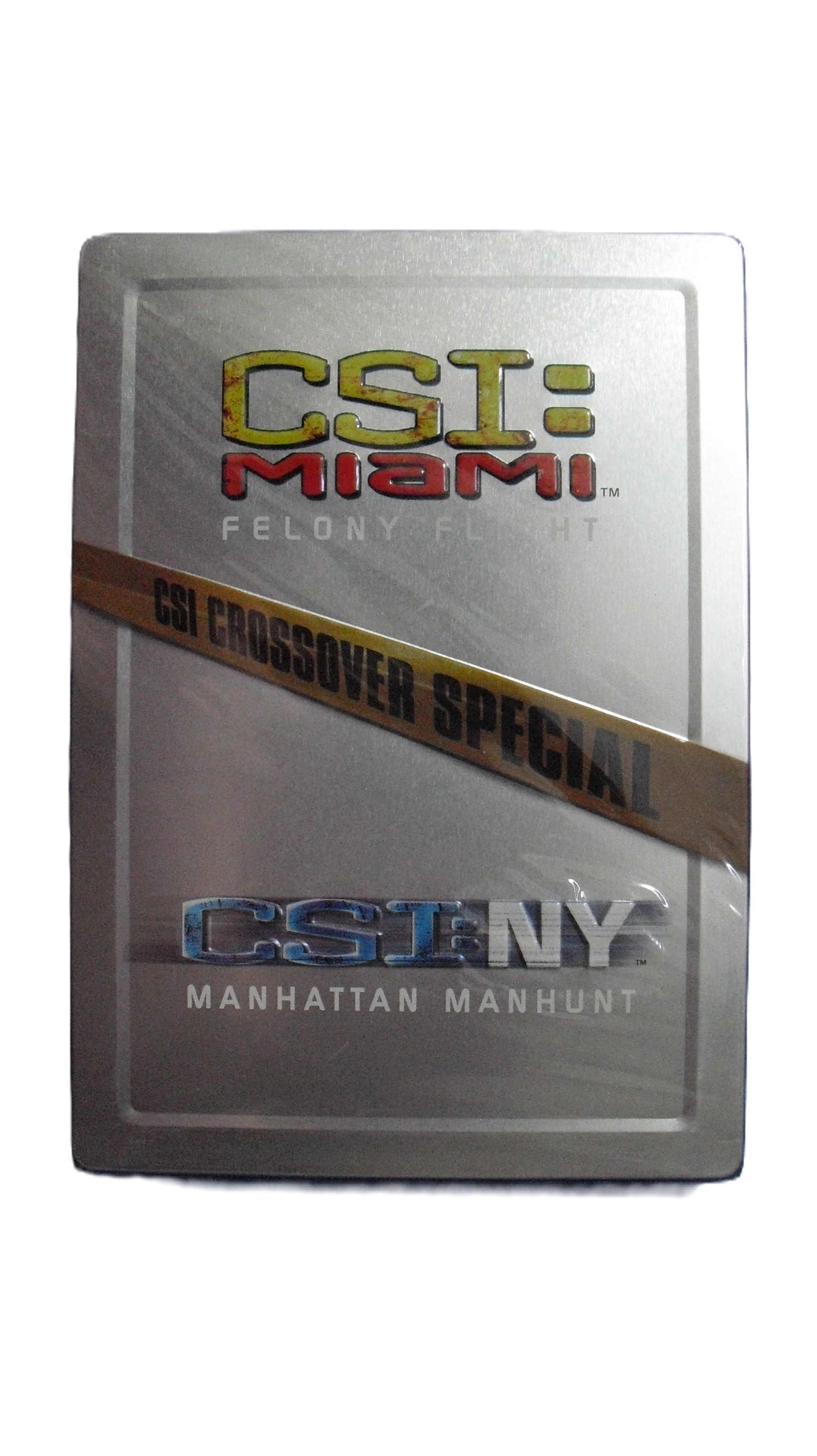 CSI Miami- Felony Flight / CSY NY - Manhattan Manhunt, steelbox
