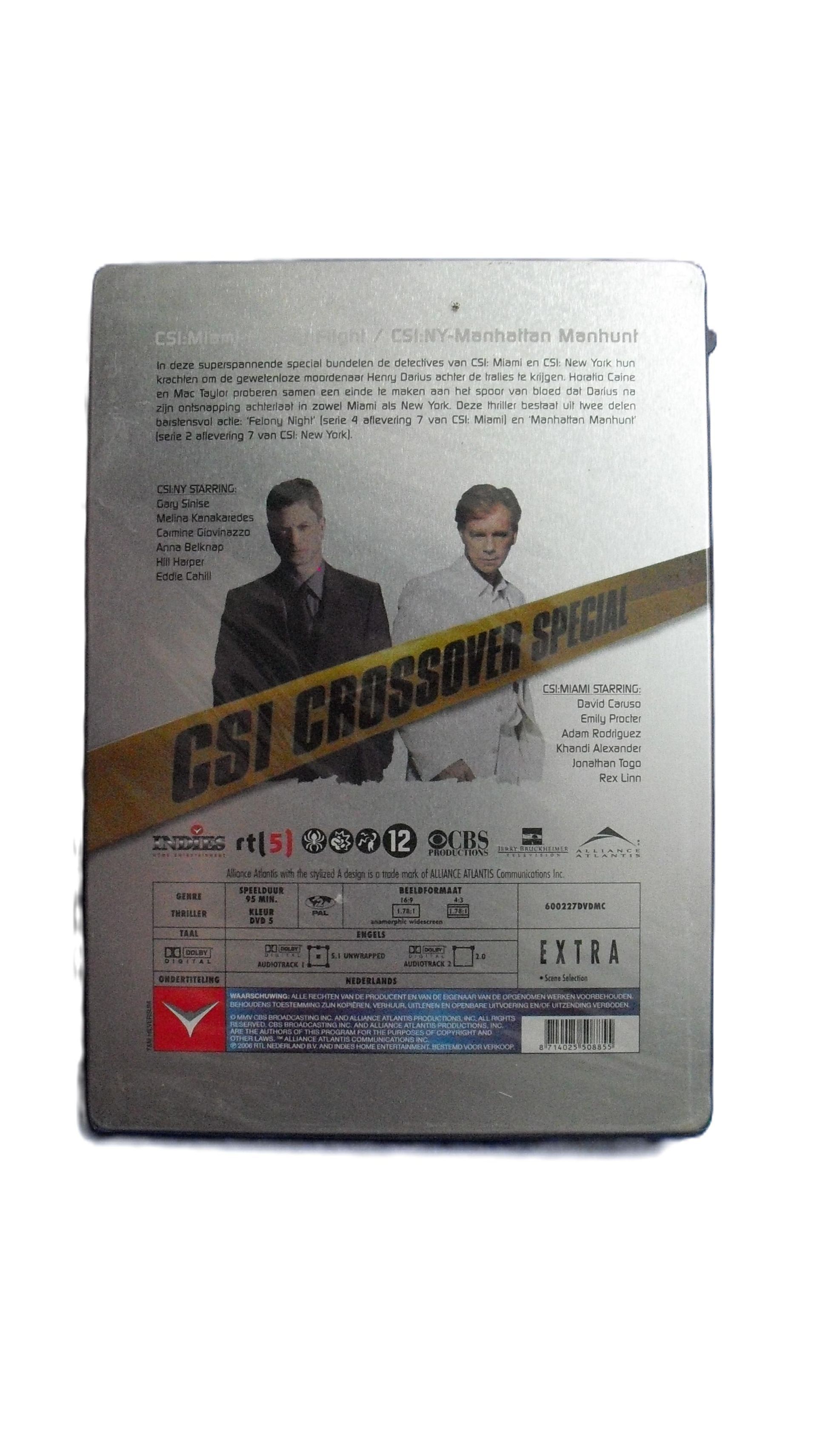 CSI Miami- Felony Flight / CSY NY - Manhattan Manhunt, steelbox