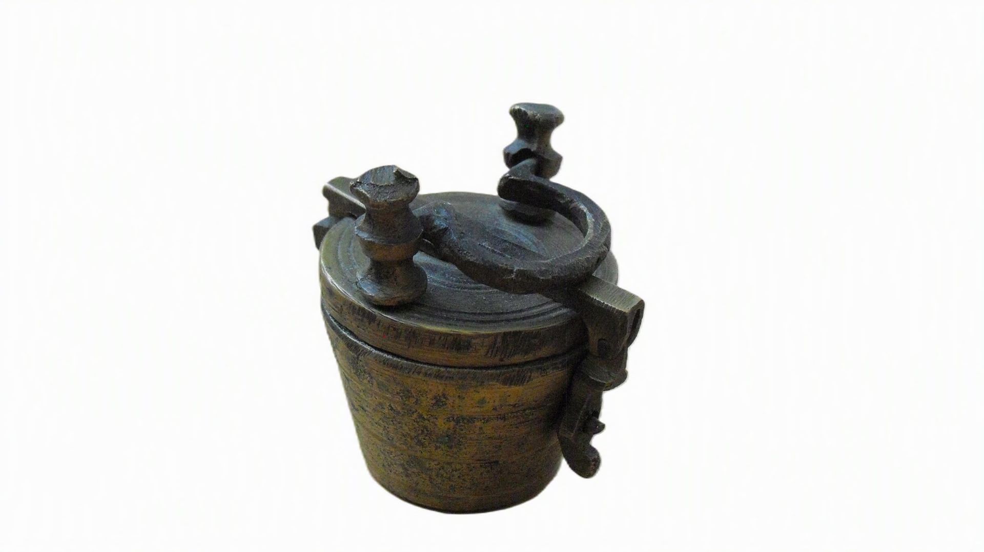 Antiek bronzen sluitgewicht