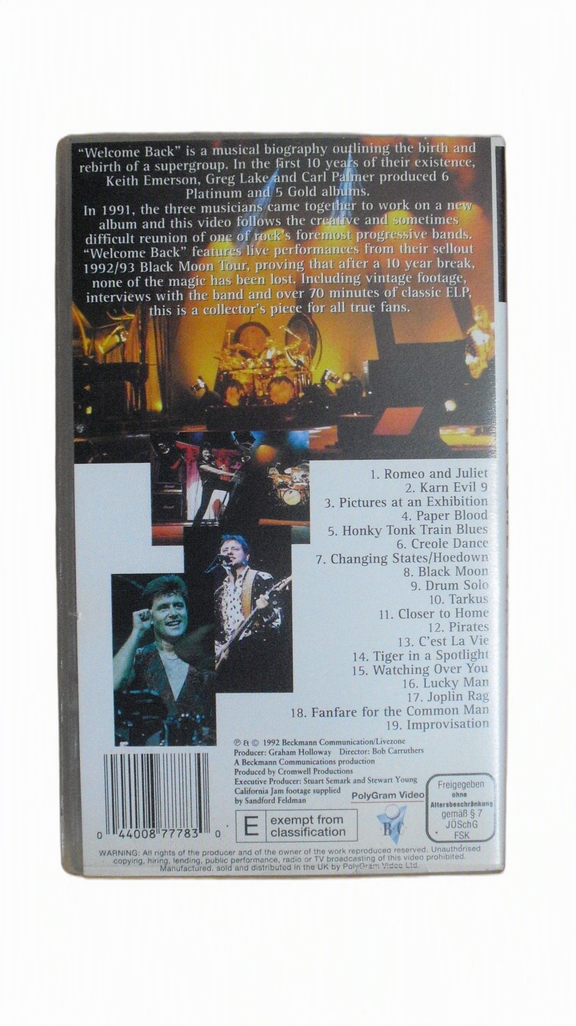 Emerson, Lake & Palmer - Welcome Back