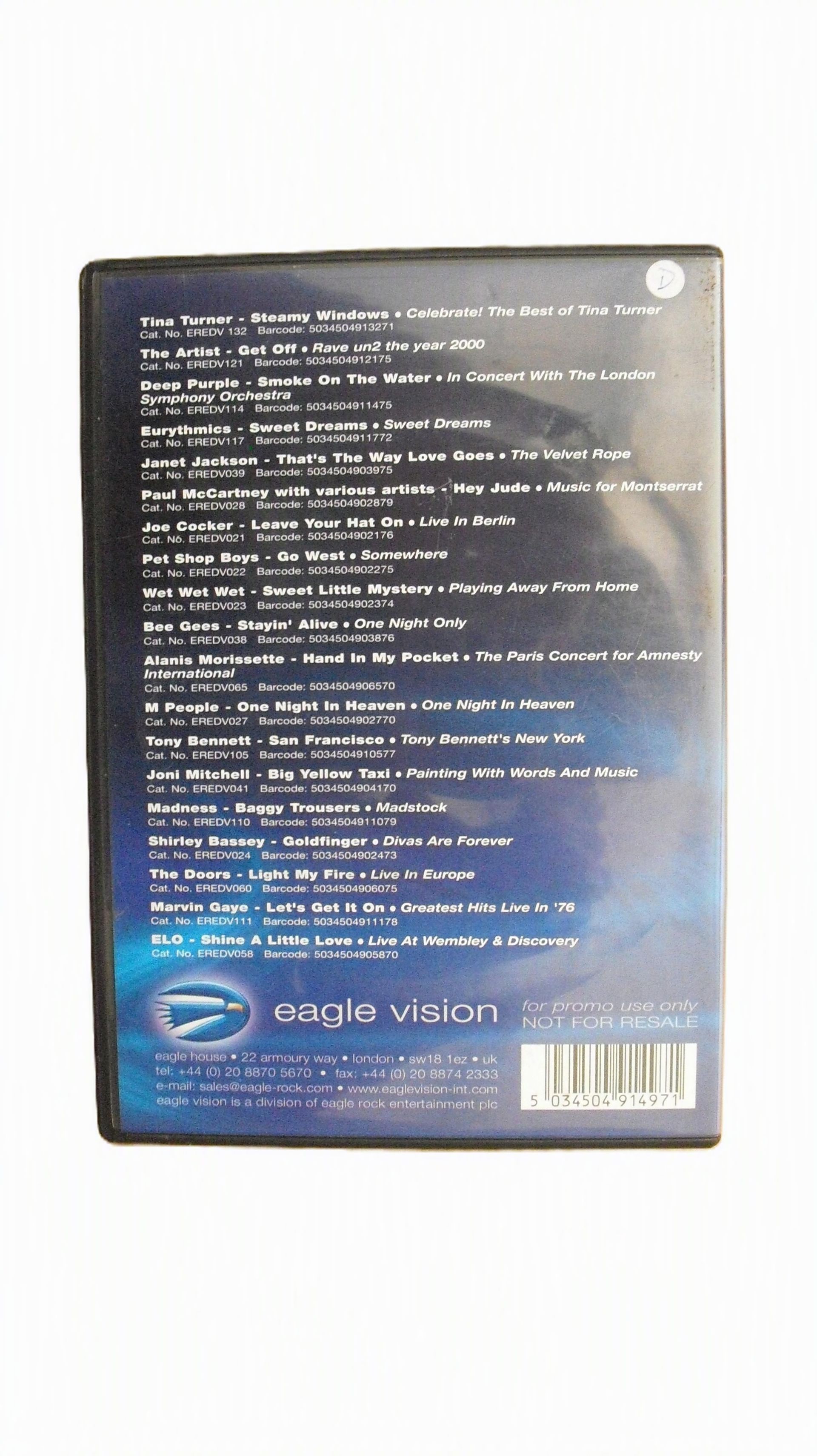 Eagle Vision DVD Promo Disc