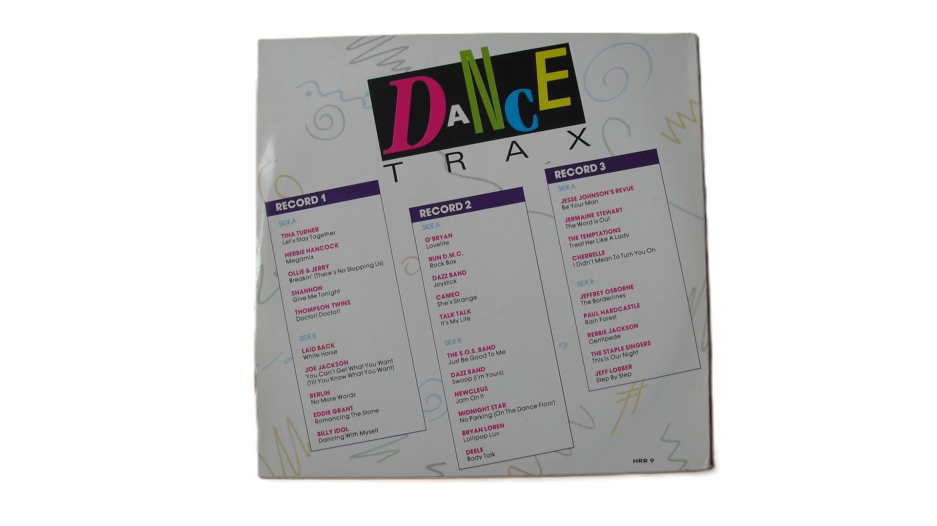 Dance Trax - verzamel-LP met 3 vinylplaten