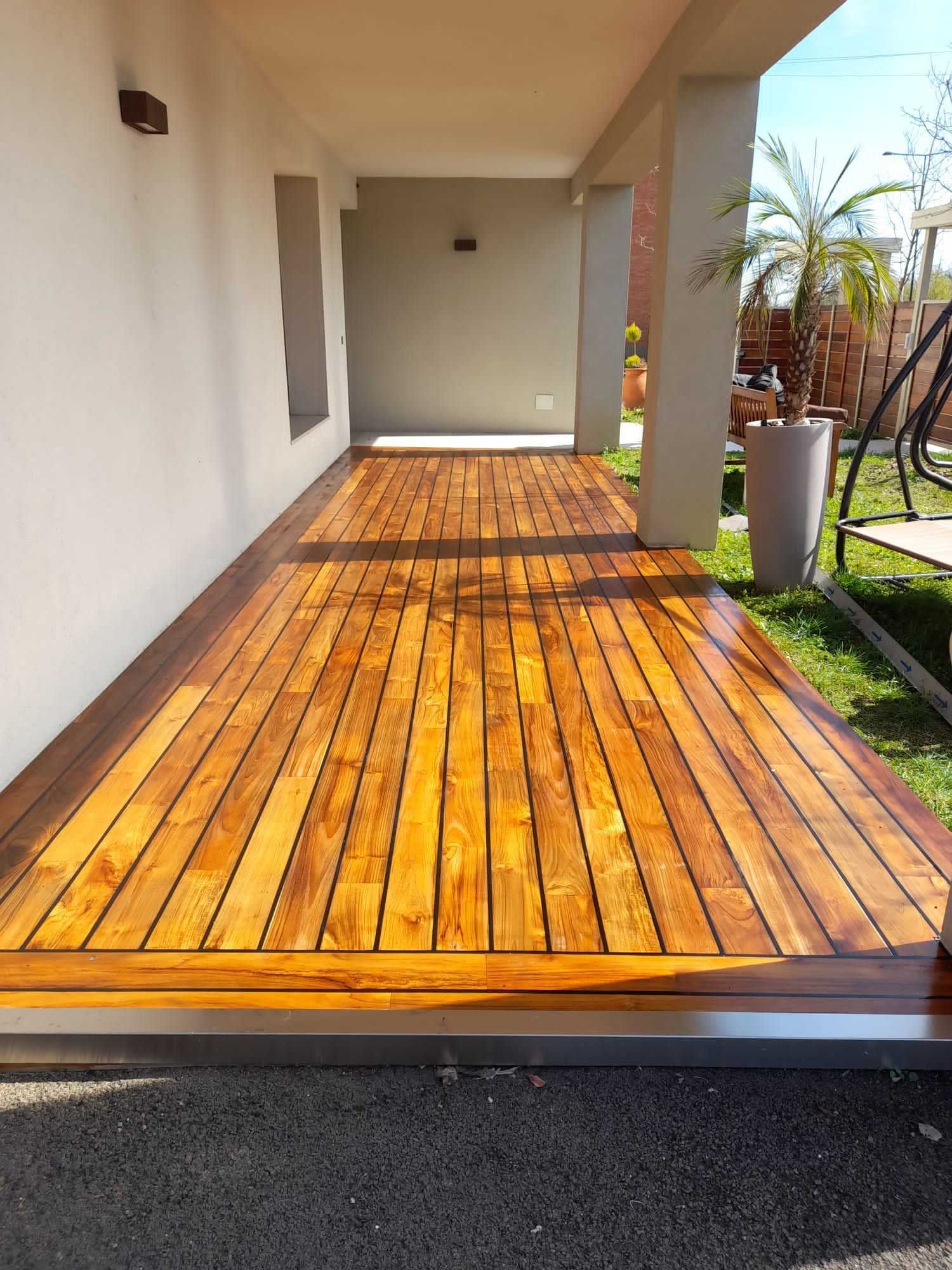 parquet per patio