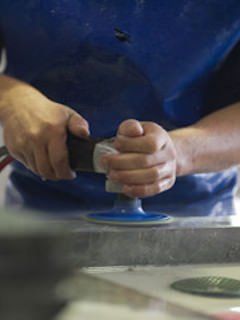 lavorazione del marmo