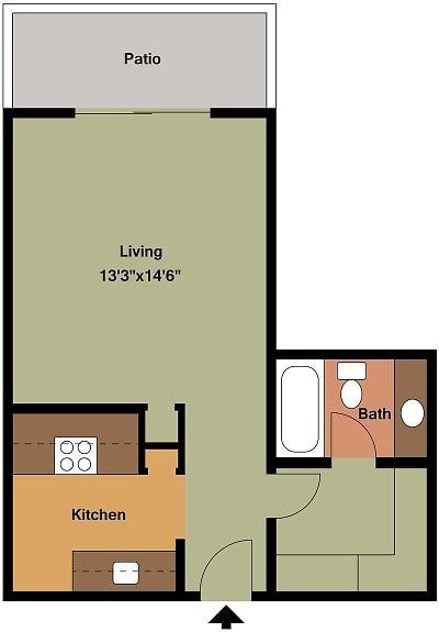 Studio Floorplan
