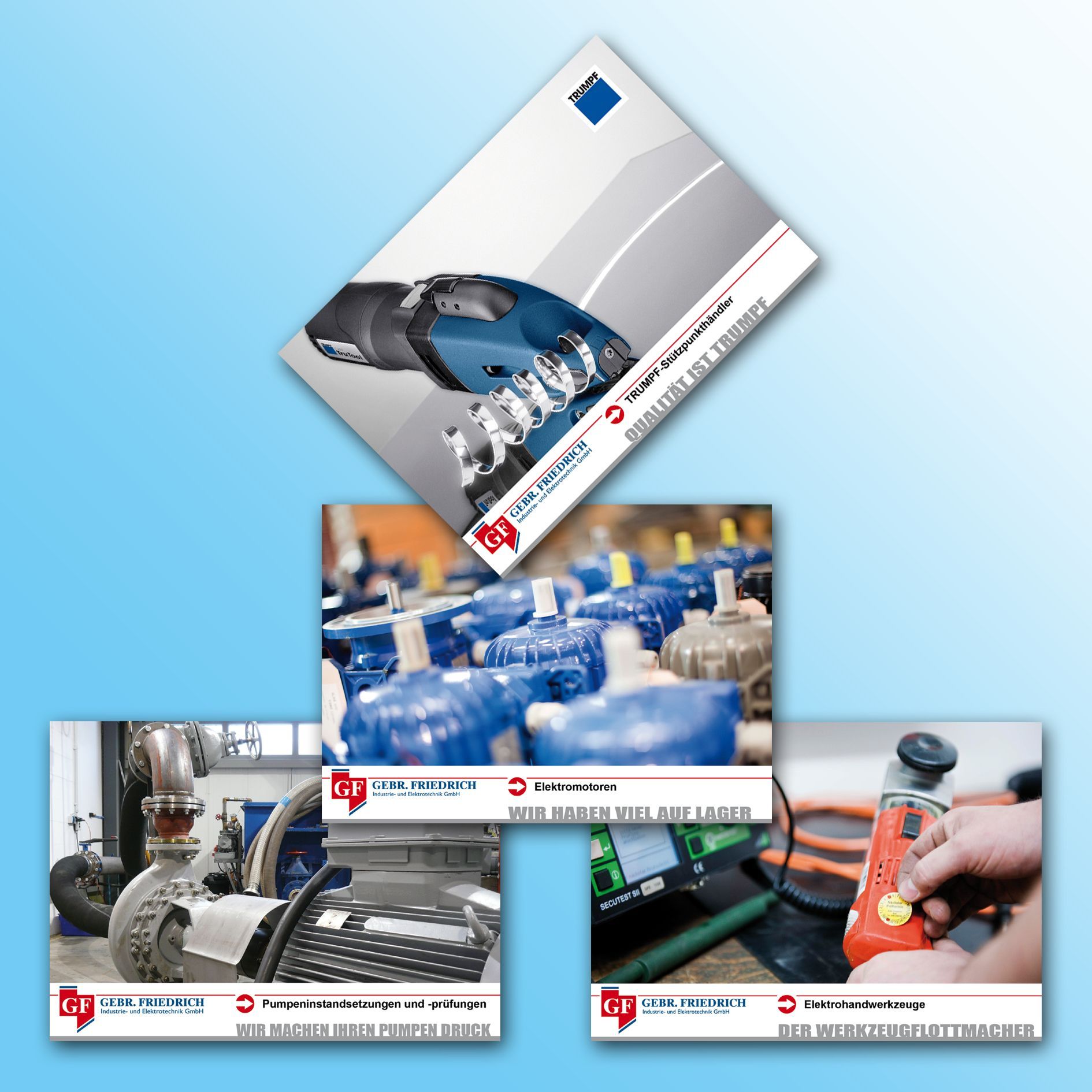 Gebr. Friedrich Industrie- und Elektrotechnik GmbH - Postkarten