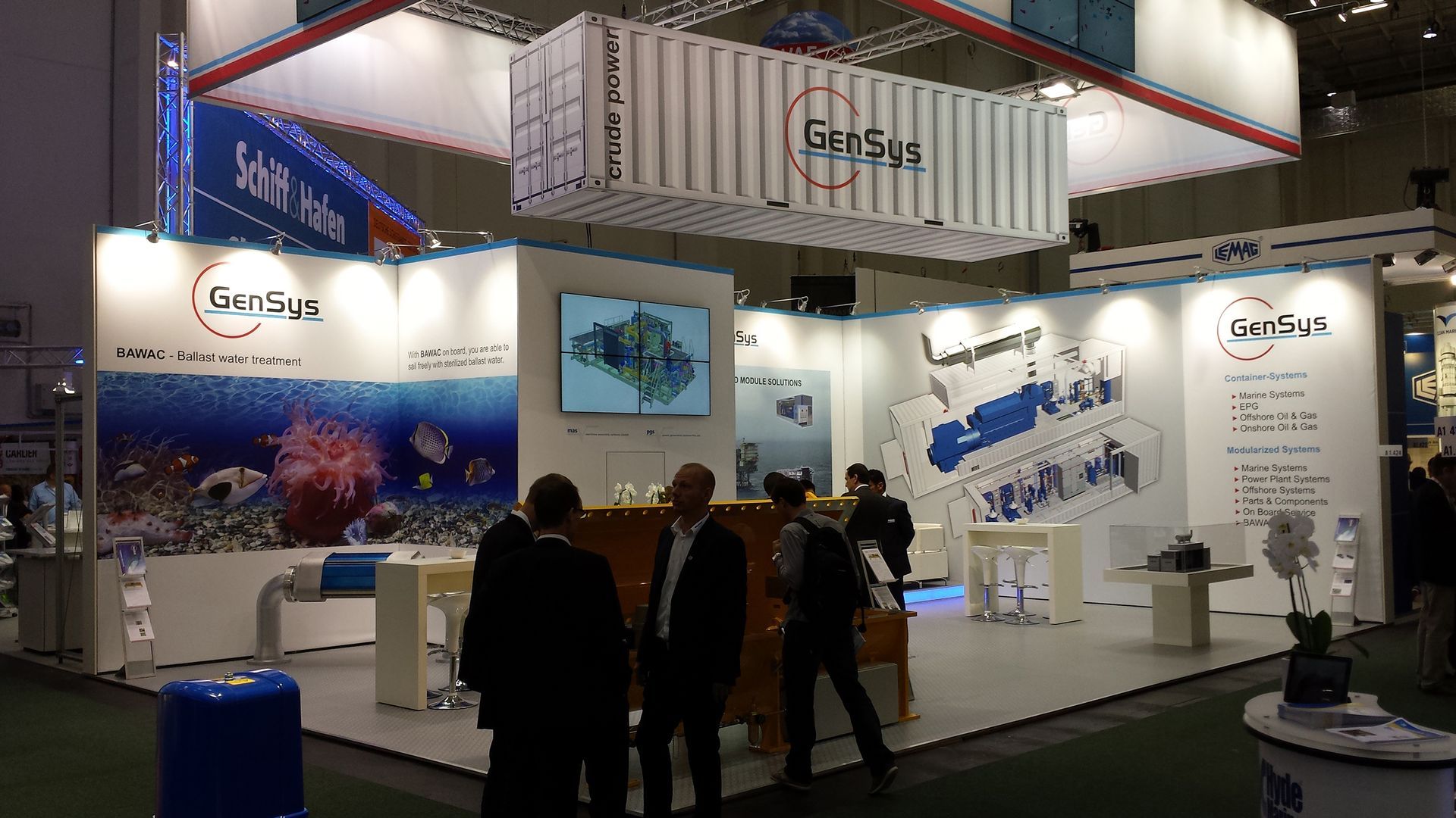 GenSys GmbH Messestand SMM 2014