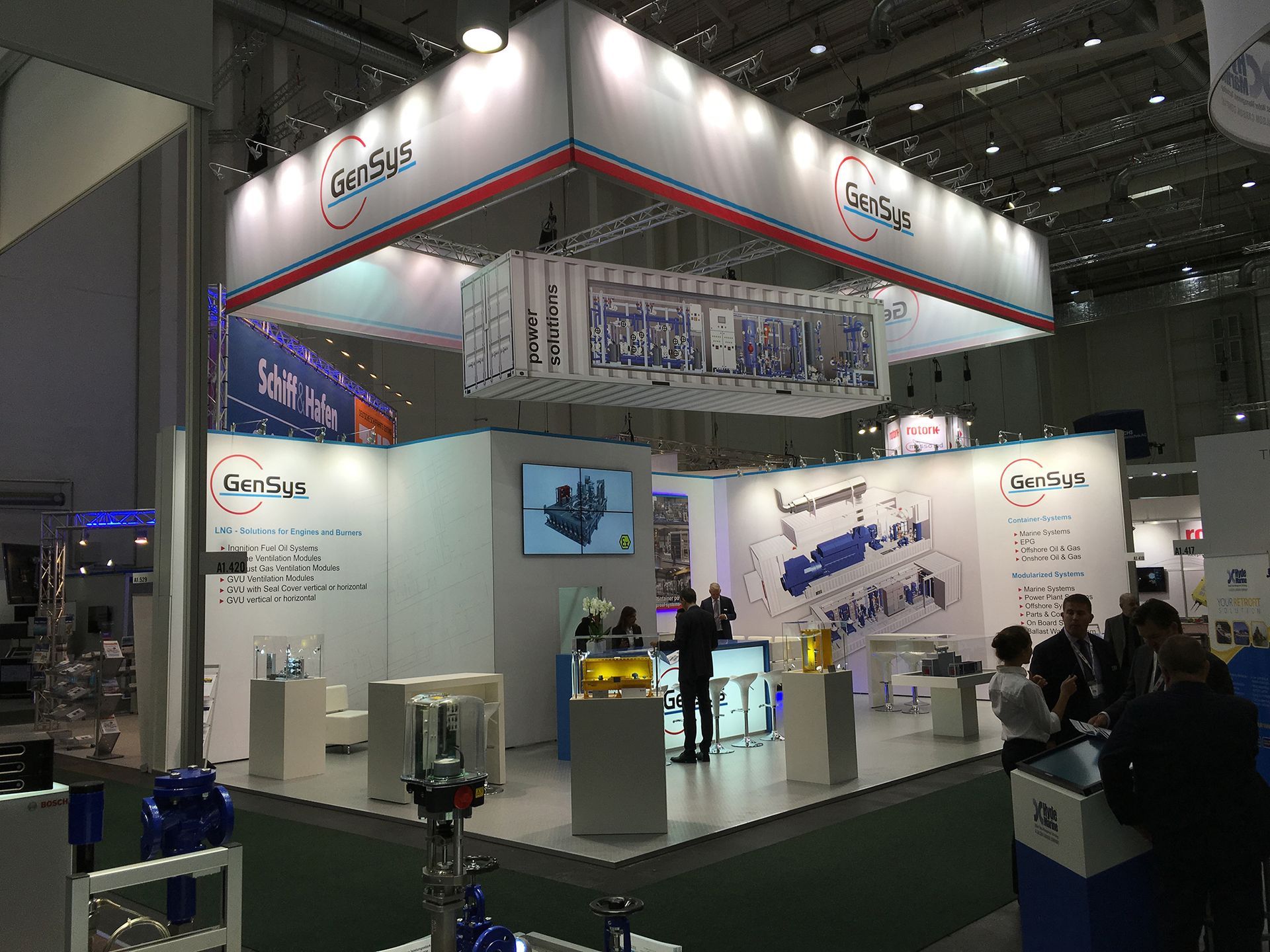 GenSys GmbH Messestand SMM 2016