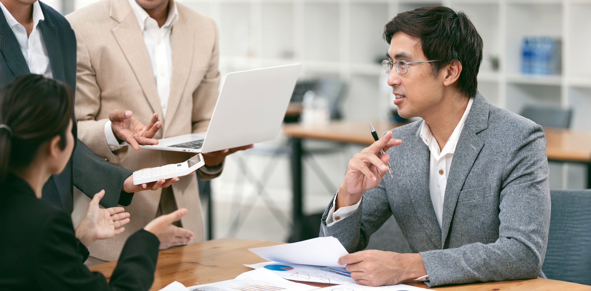 executives discuss strategy