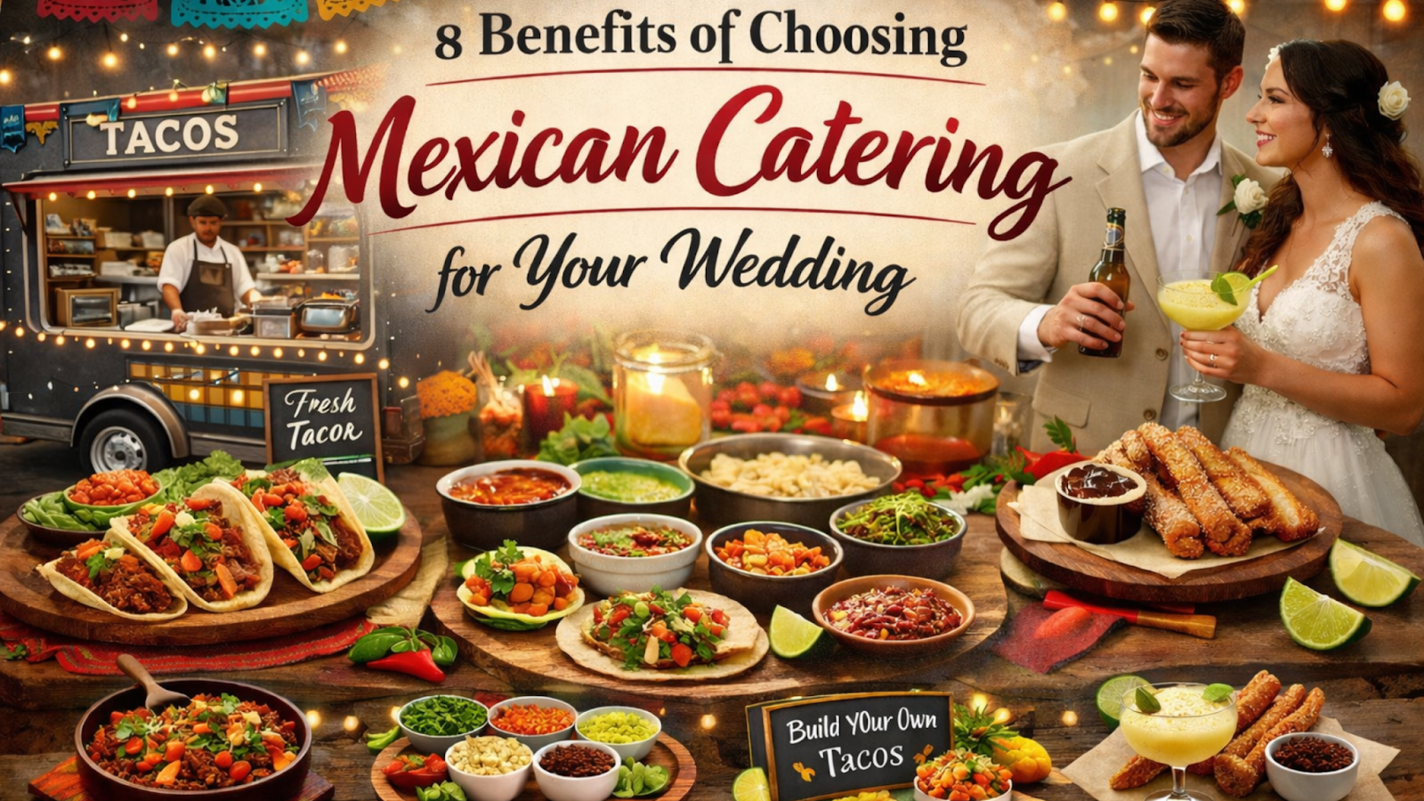 8 Benefits of Choosing Mexican Catering for Your Wedding
