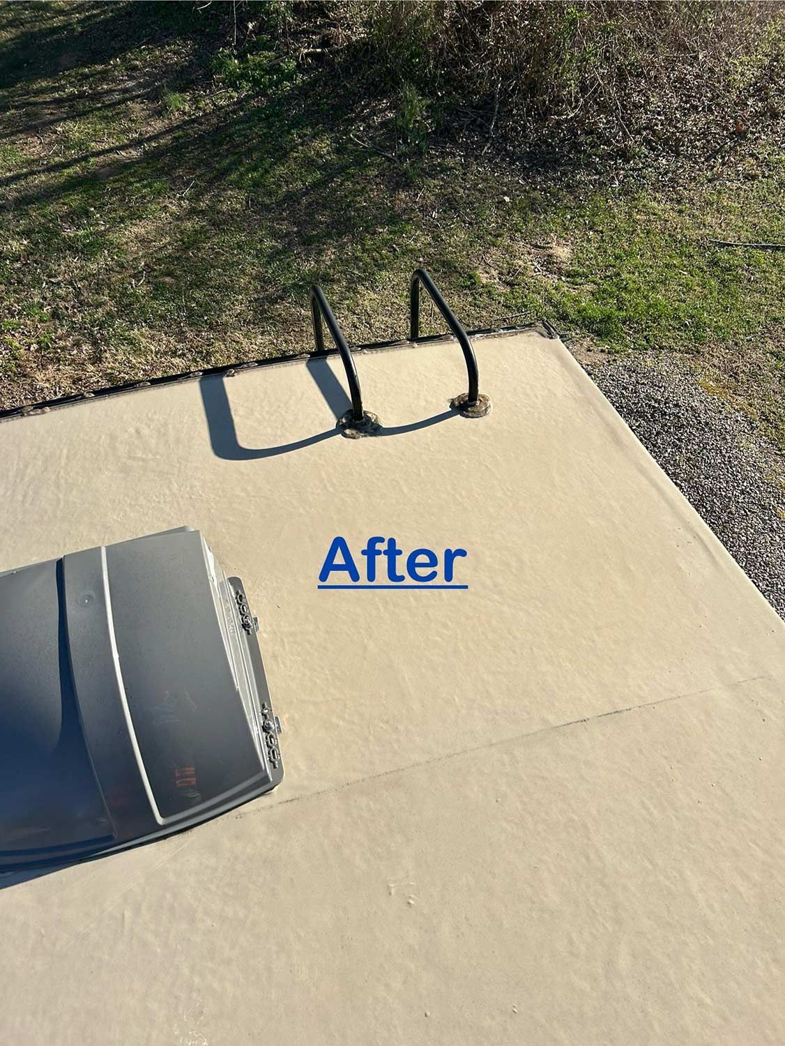 After Washing the Camper Van