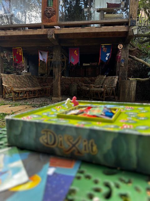 Um jogo de tabuleiro 