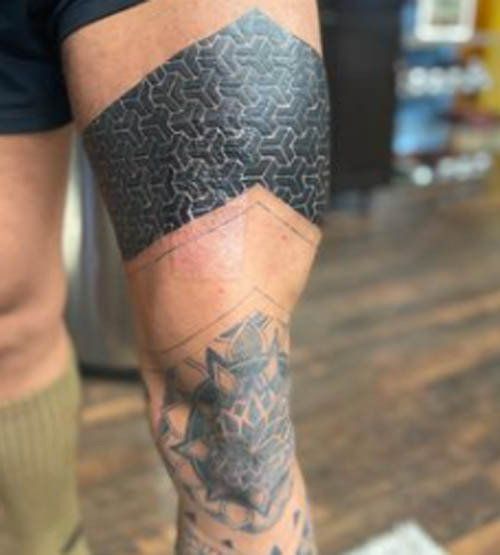 Leg Tattoo