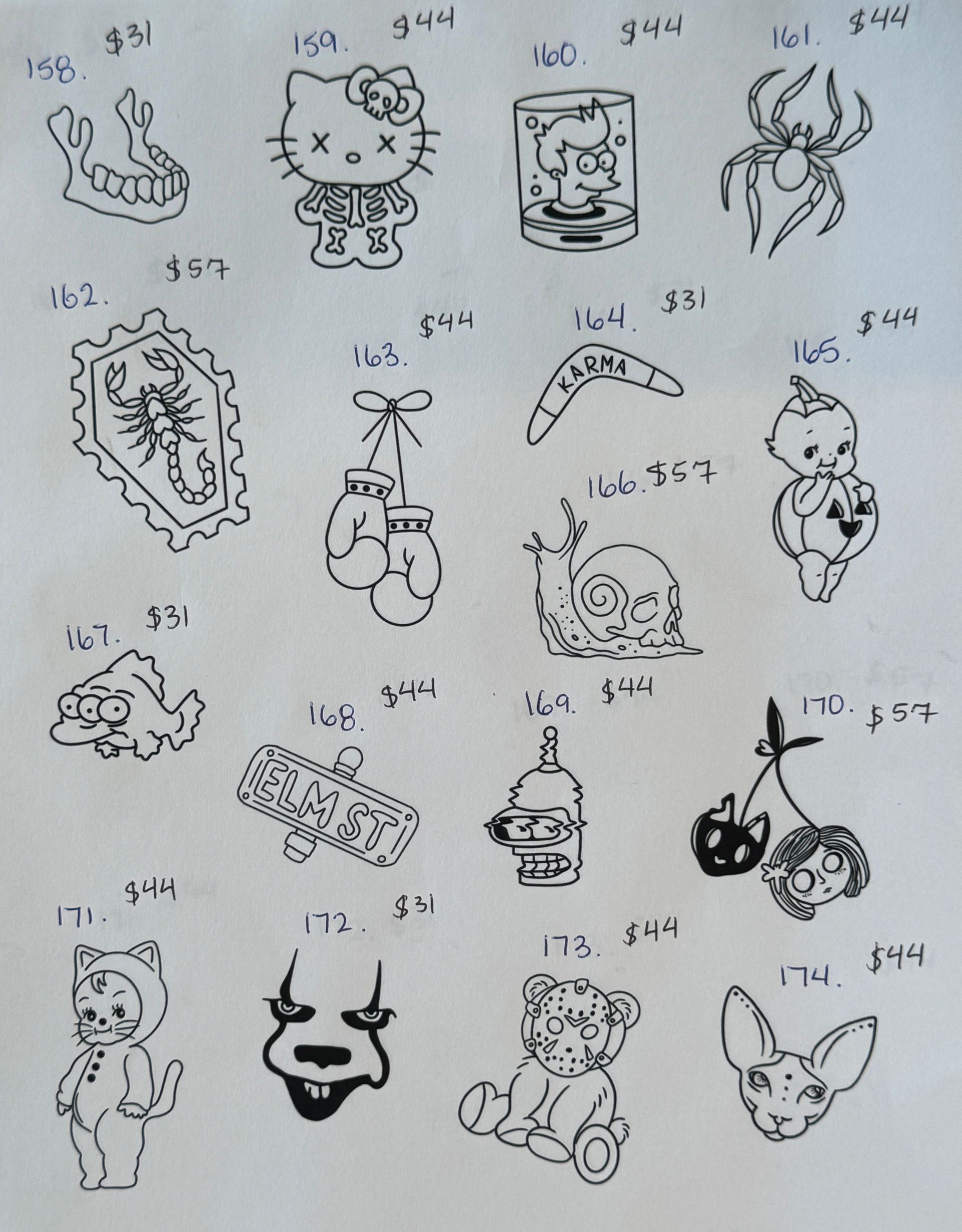 Halloween Tattoos