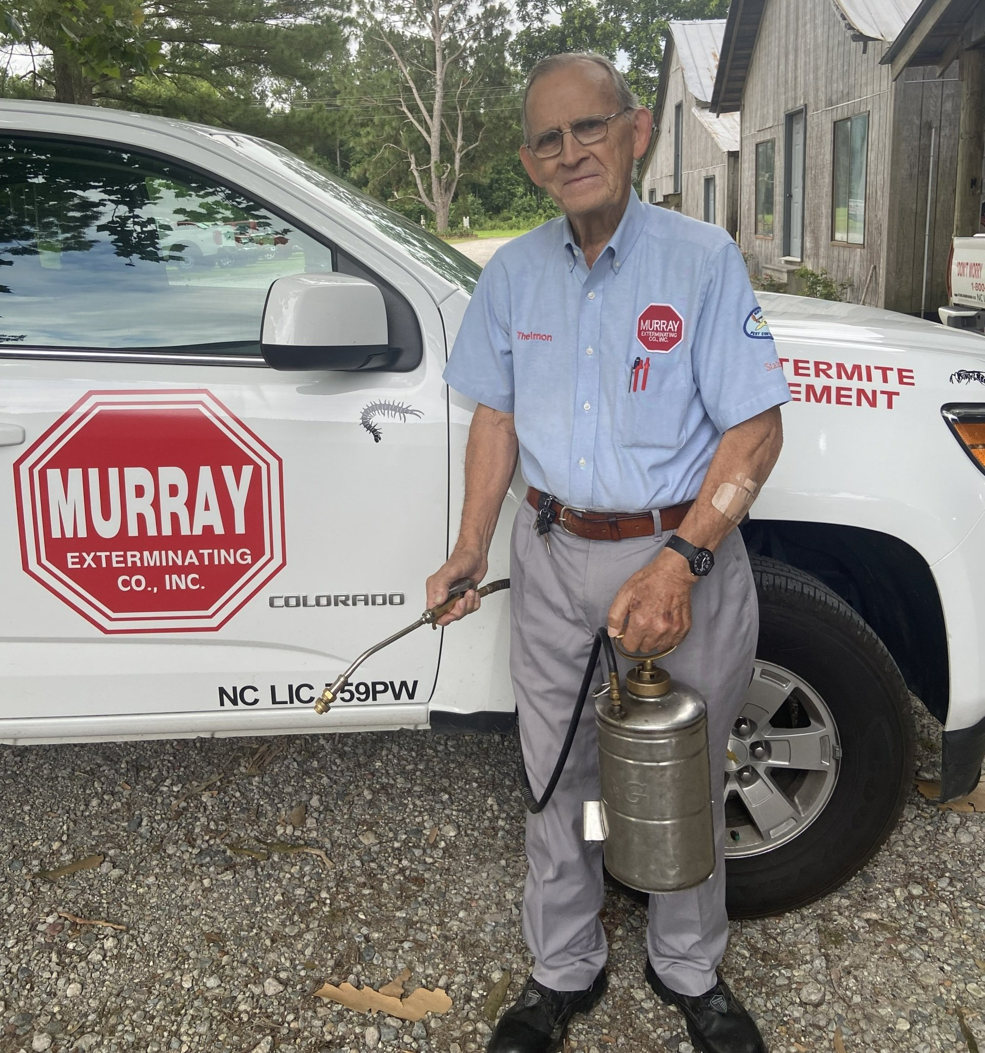 Thelmon Hill, Pest Management Professional — Wallace, NC — Murray Exterminating Company Inc.