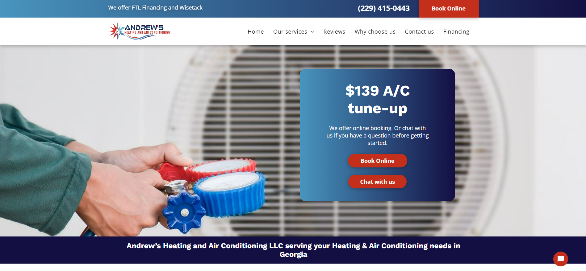 Andrews Heating and Air Conditioning LLC Hahira, GA