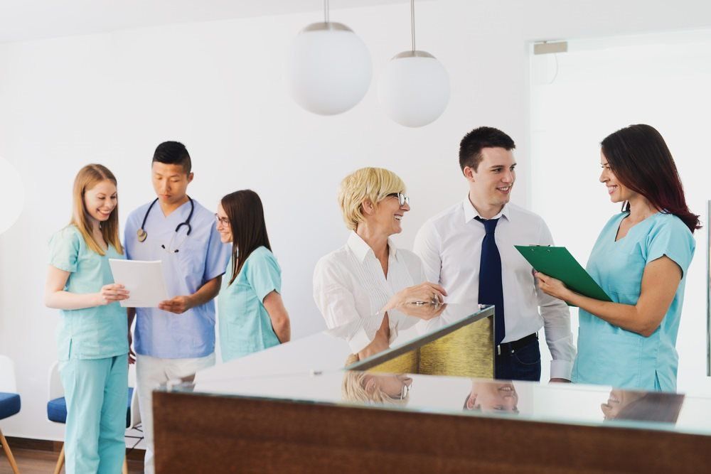 Patients and Doctors Greeting Each Other — Endoscopist & General Surgeon in Mackay, QLD