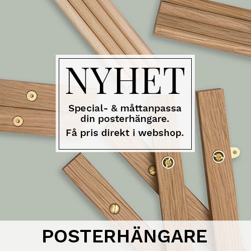 Posterhängare måttanpassade