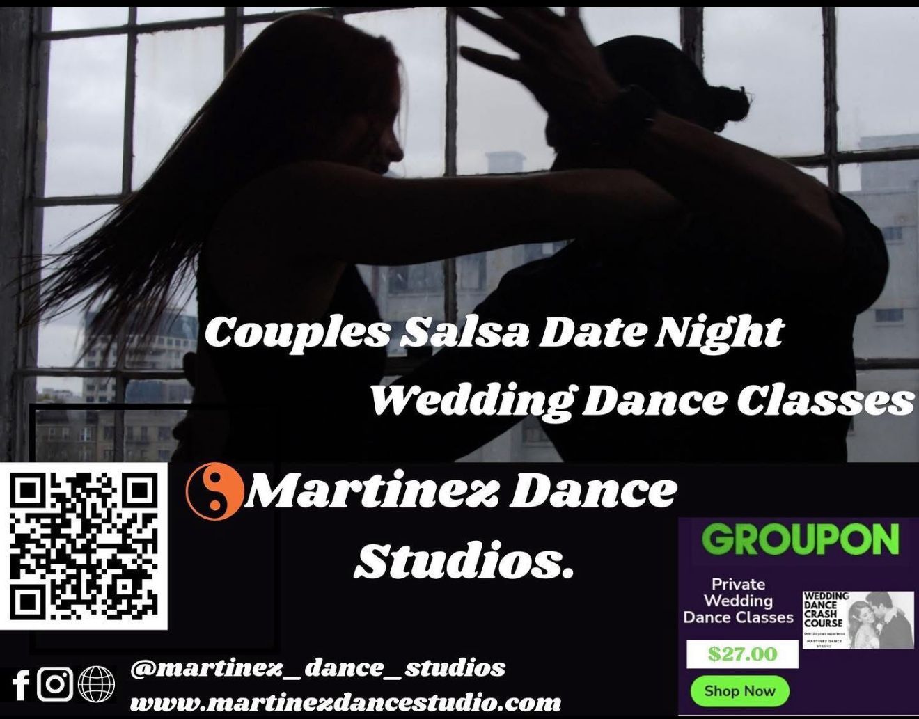 Couples salsa date night wedding dance classes at martinez dance studios