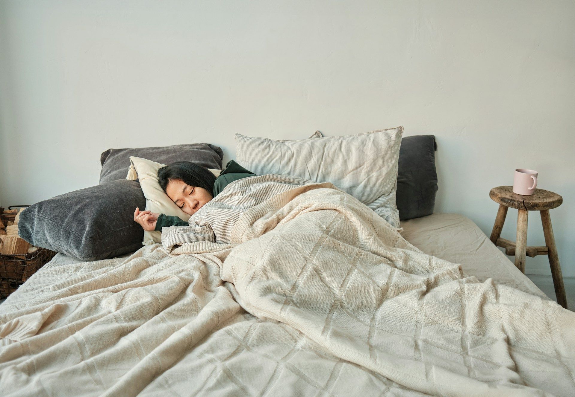 woman sleeping