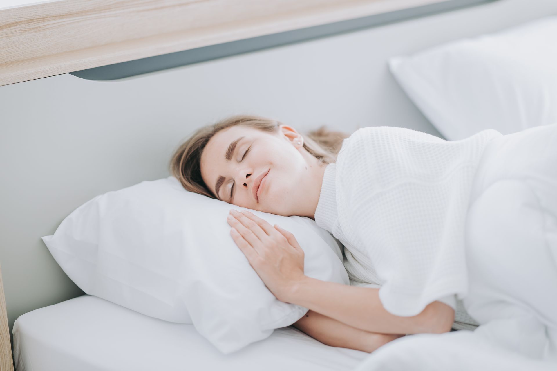 woman sleeping