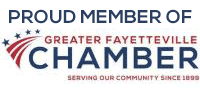 Proud Member of the Greater Fayetteville Chamber